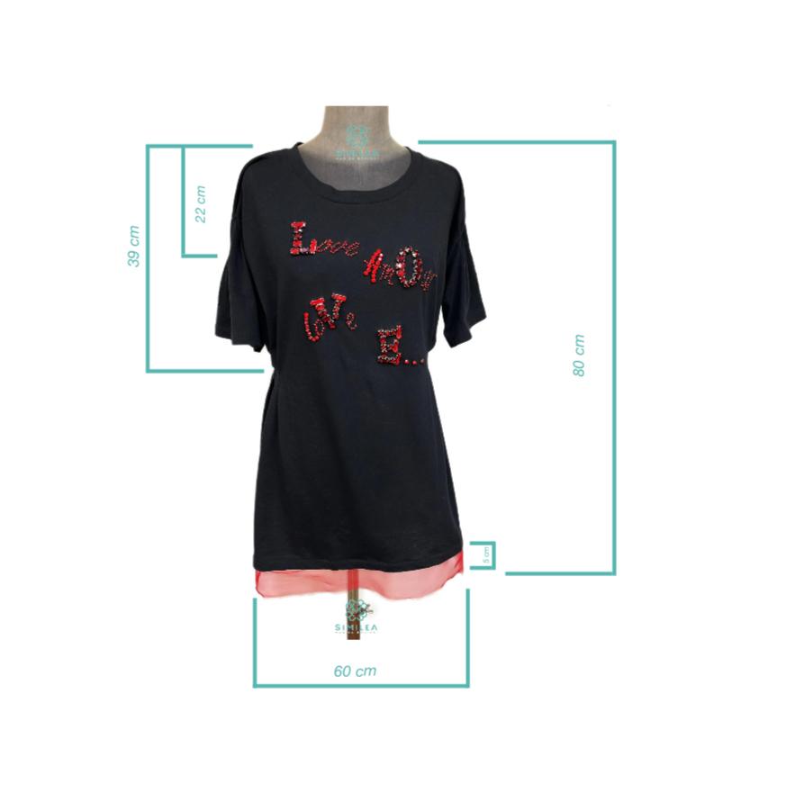 maglia Love tutte le misure Similea Gioielli - tutte le misure maglia